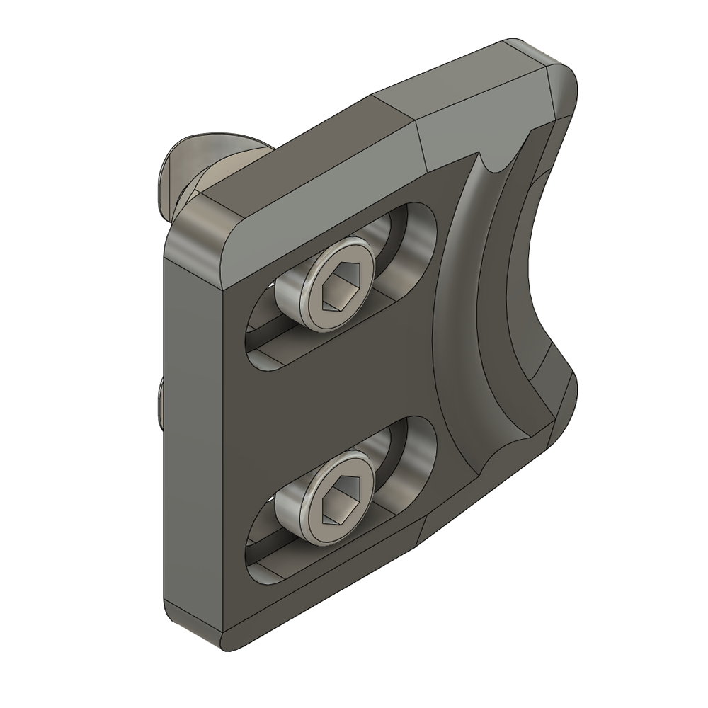 52-010-3 MODULAR SOLUTIONS DOOR PART<BR>30 SERIES CAM LATCH DOOR STOP W/HARDWARE